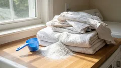 Ist es möglich, zu viel Waschpulver zu verwenden, und welche Auswirkungen hat dies auf die Funktion der Waschmaschine und die Wäsche?